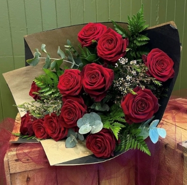 Valentines Dozen Roses